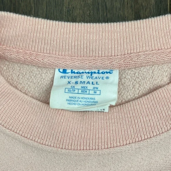 Champion Products Reverse Weave Crewneck Light Pink - Picture 3 of 3